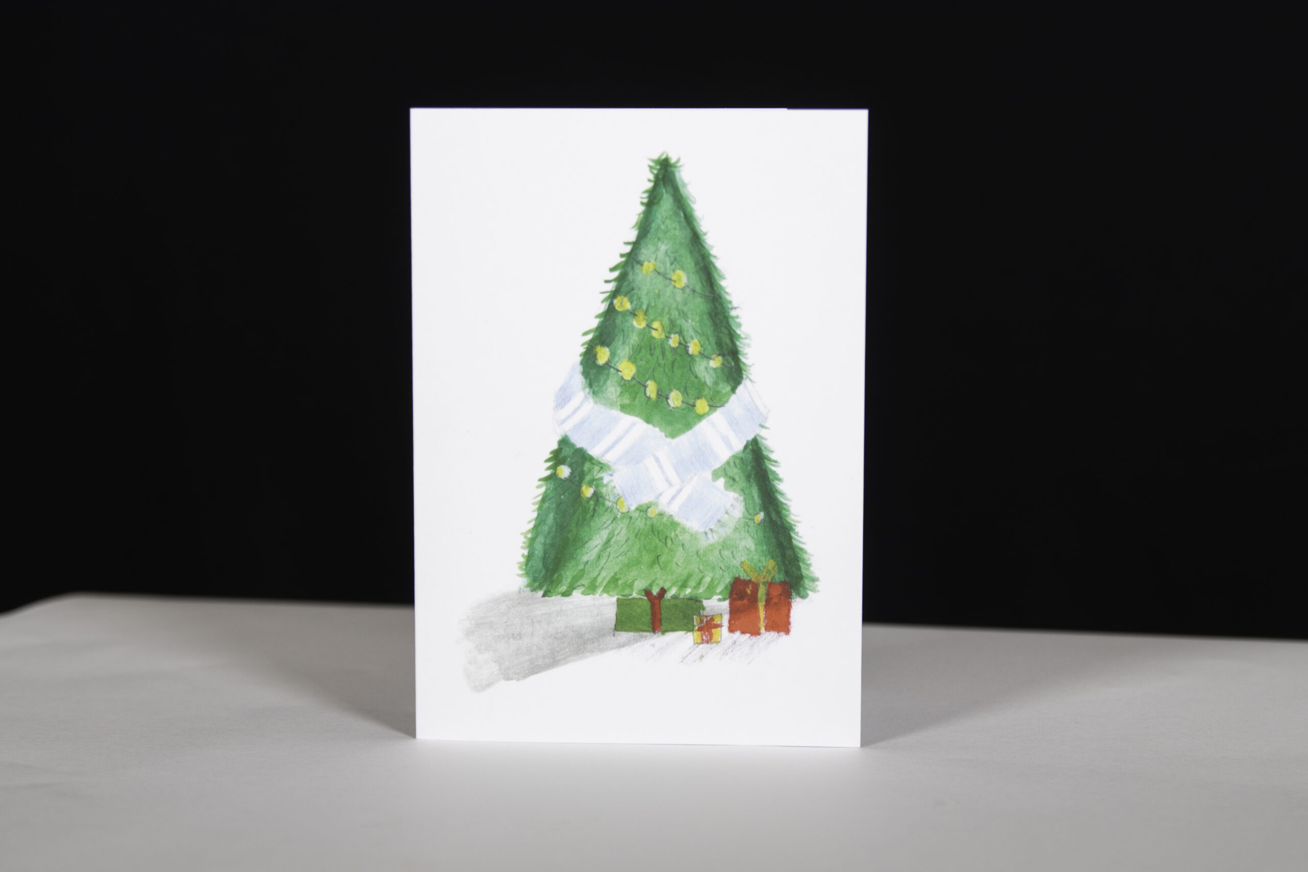 Christmas Cards - Christmas Tree (Pack of 4)